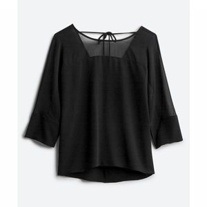 Fortune + Ivy Black Top (S)
